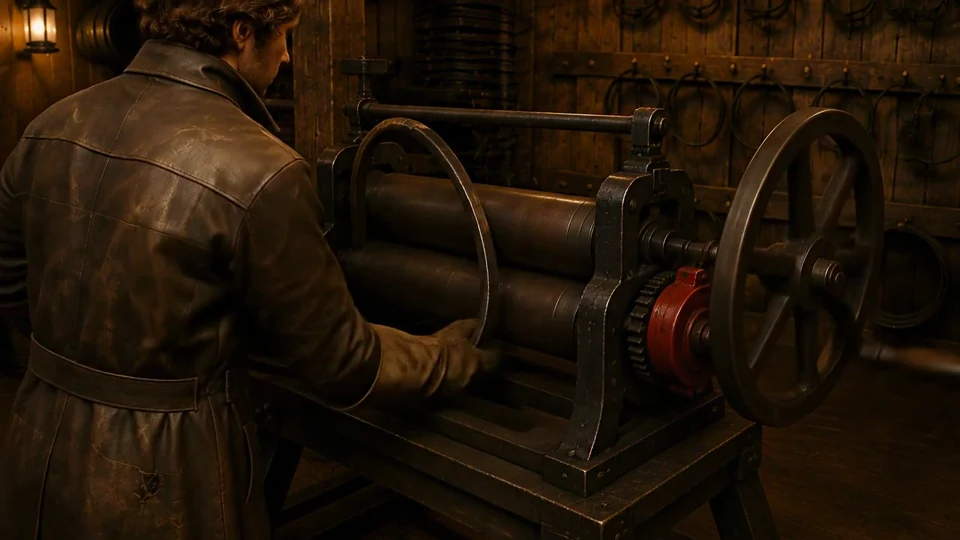 A scene from The Cooper's Craft