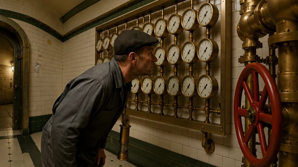 A scene from Reading the Signals